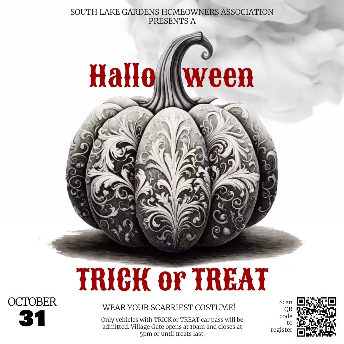 HALLOWEEN | Trick or Treat Instagram Post template